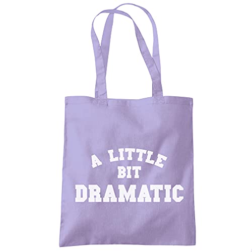 Funny Retro Drama Teacher Tote Bag - Lavender