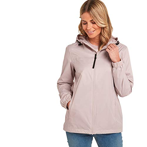 Vintage Retro Womens Waterproof Packaway Rain Jacket