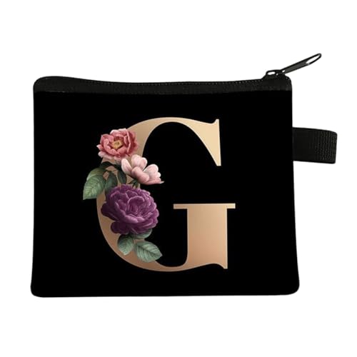 Vintage Letters Pattern Coin Purse - 13609