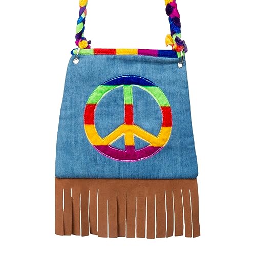 Boland Handbag Peace - Hippie Accessory, Flower Power