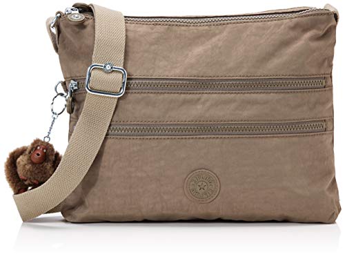 Vintage Kipling Alvar Bag, Brown/Beige, Women's