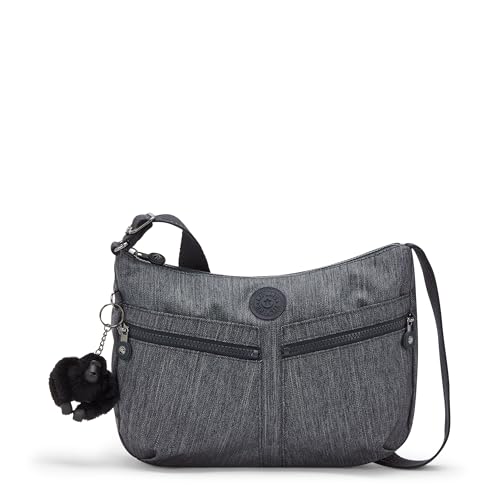 Blue Denim Women's Cross-Body Bag: Kipling Izellah