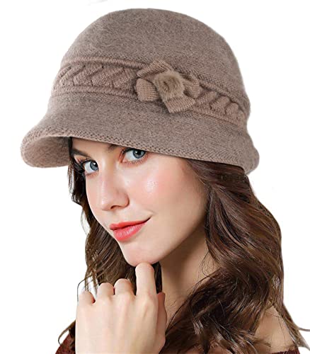 Adigaber Elegant Angora Blend Bowler Hat
