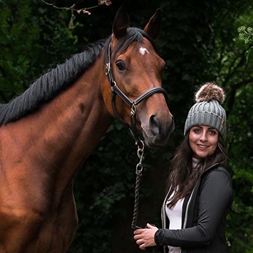 Vintage Olive Winter Bobble Hat