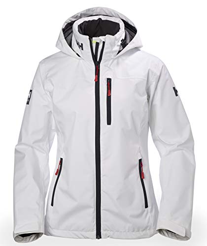 Helly Hansen Women's White Hooded Midlayer Jacket, L