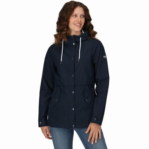 Navy Retro Vintage Jacket for Women - Size 14