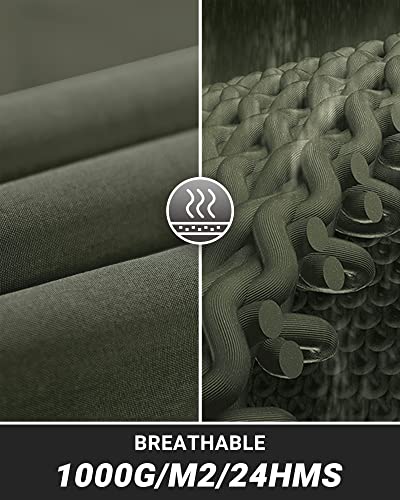 Vintage Olive Green Ladies Softshell Jacket