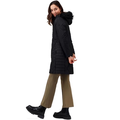 Regatta Womens Fritha II Insulated Parka Jacket - Black - 14