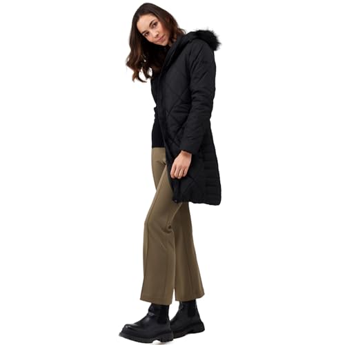 Regatta Womens Fritha II Insulated Parka Jacket - Black - 14