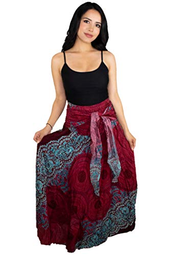 Boho Chic Maxi Skirt Turned Midi Dress