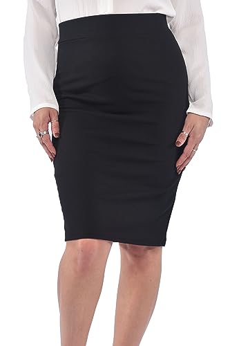 Floral Pencil Skirt: Retro Style for Curvy Women