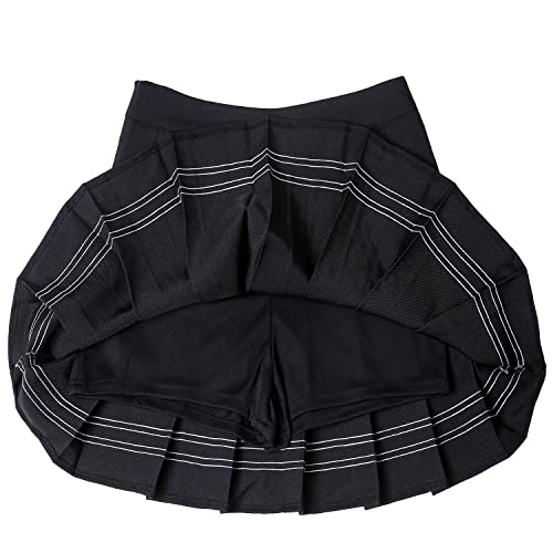 Vintage Pleated Skater School Skirt - Women/Girls