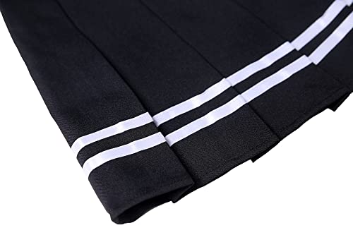 Vintage Pleated Skater School Skirt - Women/Girls