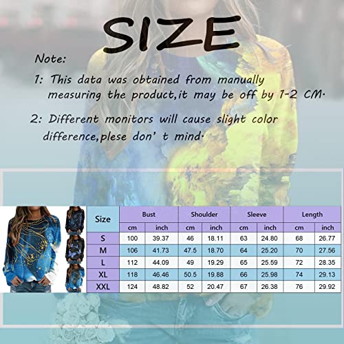 Gradient Print Ladies Jumper Sweatshirt with 3D Butterfly