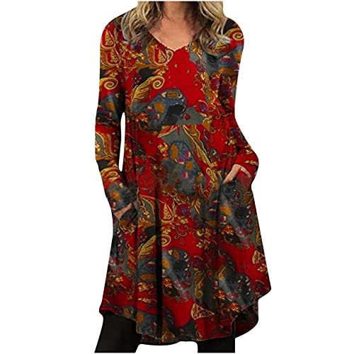 Tie Dye Ombre Shift Dress for Women