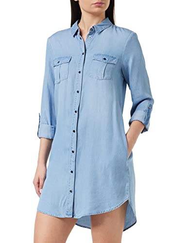 Vero Moda Light Blue Retro Shirt Dress (XL)