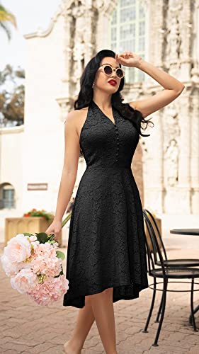 Belle Poque 50s Retro Lace A-line Dress