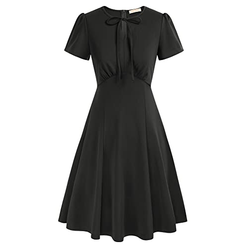 Belle Poque 1950s Retro Midi Dress for Women