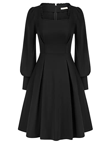 Belle Poque 1950s Retro A-Line Dress