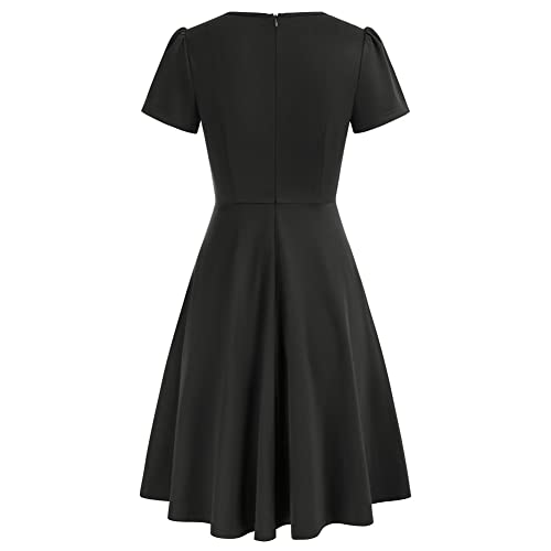 Belle Poque 1950s Retro Midi Dress for Women