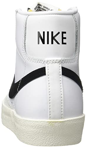 Nike Women's Vintage Blazer Mid 77 Sneaker, Black/White