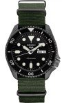 Seiko 5 Sports Men's Green Stainless Steel Watch