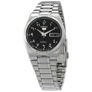 Seiko 5 Men's Automatic Black Dial Watch