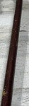 Dark Brown Vintage Wooden Walking Cane 36”