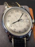 Vintage Silver Tone TIMEX Men's Automatic Watch