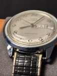 Vintage Silver Tone TIMEX Men's Automatic Watch