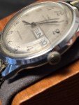Vintage Silver Tone TIMEX Men's Automatic Watch