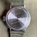 1943 Bulova Military Steel Wristwatch