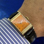 1949 Vintage Hamilton Franklin Orange Dial Watch