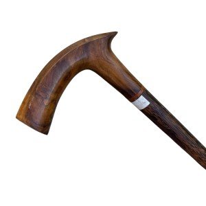Vintage Solid Wood Cane Walking Stick - 34.5”