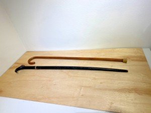 Vintage Wooden Canes - Antique Walking Sticks Set