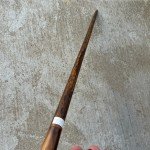 Vintage Solid Wood Cane Walking Stick - 34.5”