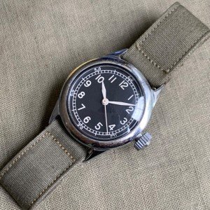 1944 Bulova A-11 WWII Military Wristwatch
