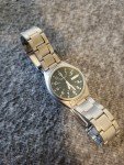 Seiko 5 Men's Military Watch - Army Green Dial