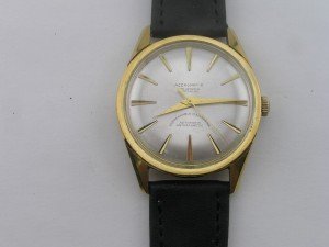 1960s Hilton Gold Tone Vintage Accromatic Watch