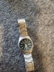 Seiko 5 Men's Military Watch - Army Green Dial
