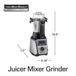 Hamilton Beach 4-in-1 Vintage Juicer Mixer