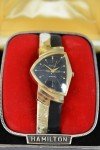 Hamilton Ventura 14K Gold Vintage Electric Watch