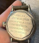 1943 Bulova A-11 WWII Military Navigator Watch