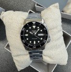 Seiko 5 Sports Automatic Watch - Black Dial 38mm