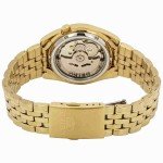 Seiko Men's Gold Dial Automatic Watch SNK366K