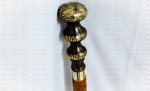 Antique Victorian Cane with Brass Handle