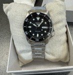 Seiko 5 Sports Automatic Watch - Black Dial 38mm