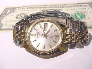 Seiko 17 Jewel Vintage Automatic Day/Date Watch