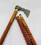 Nordic Battle Axe Walking Stick Gift