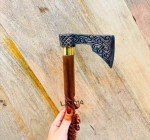 Nordic Battle Axe Walking Stick Gift